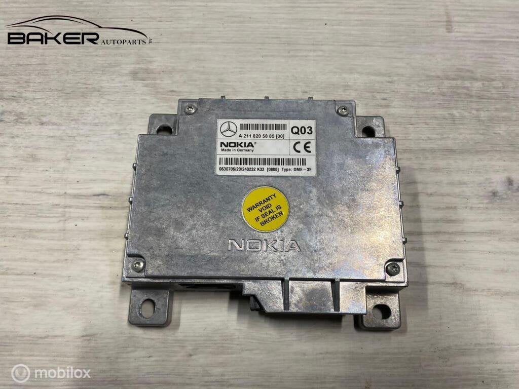 Module telefoon Mercedes E-klasse Combi W211  A2118205885, Auto-onderdelen, Gebruikt, Mercedes-Benz, Ophalen of Verzenden, Mercedes-Benz