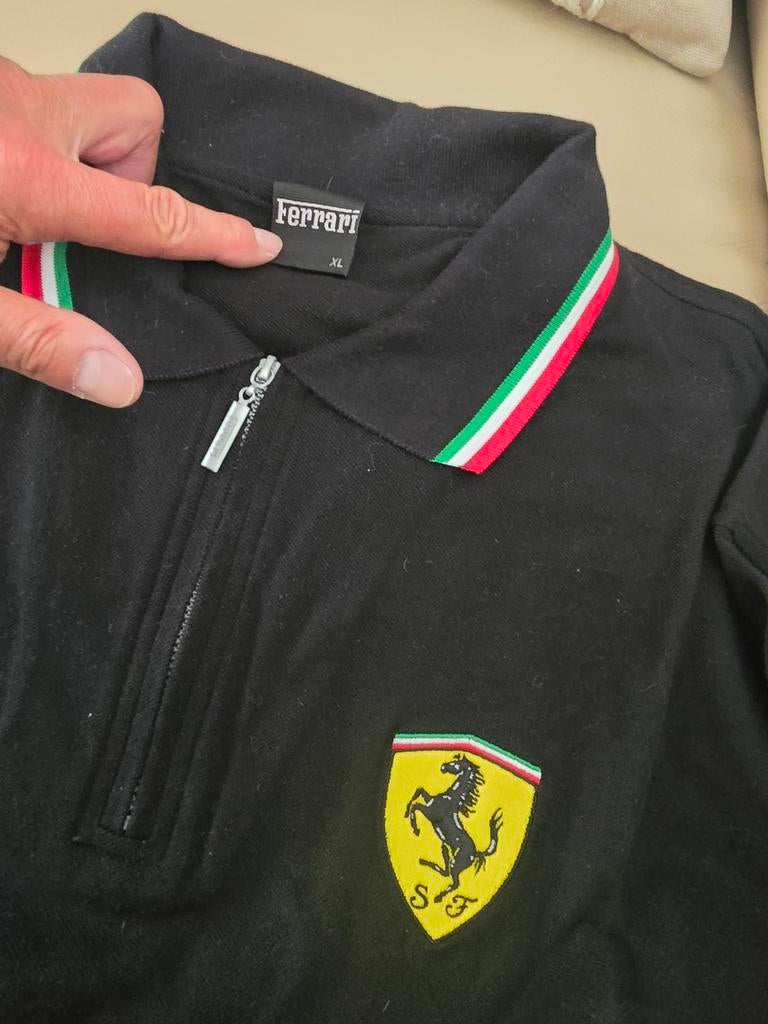 Splinternieuw Ferrari Poloshirt - Maat XL, Ferrari, Zwart, Ophalen of Verzenden, Maat 56/58 (XL)