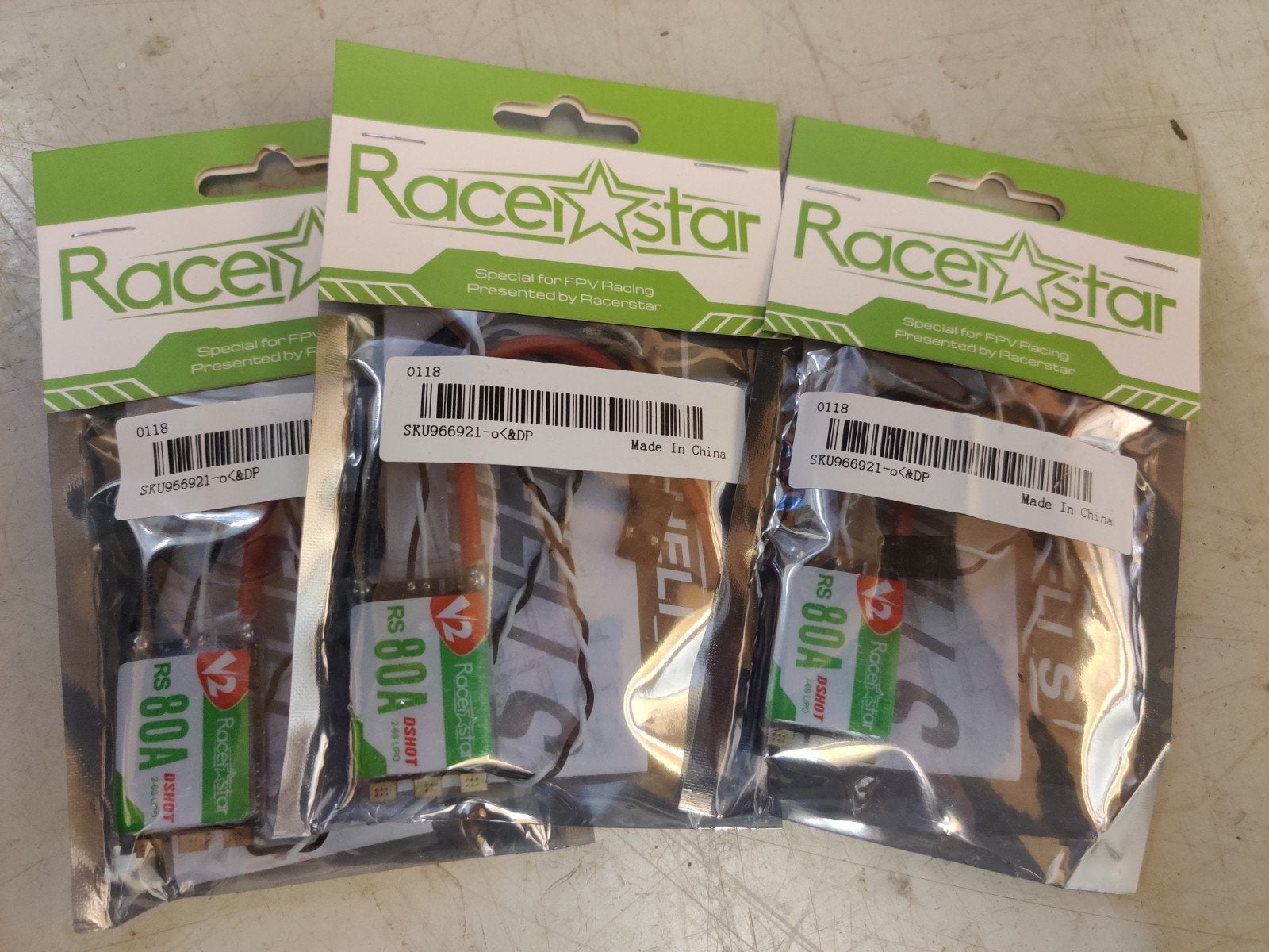 3x Racerstar RS80A V2 DSHOT ESC voor FPV Racing, Ophalen of Verzenden, Nieuw