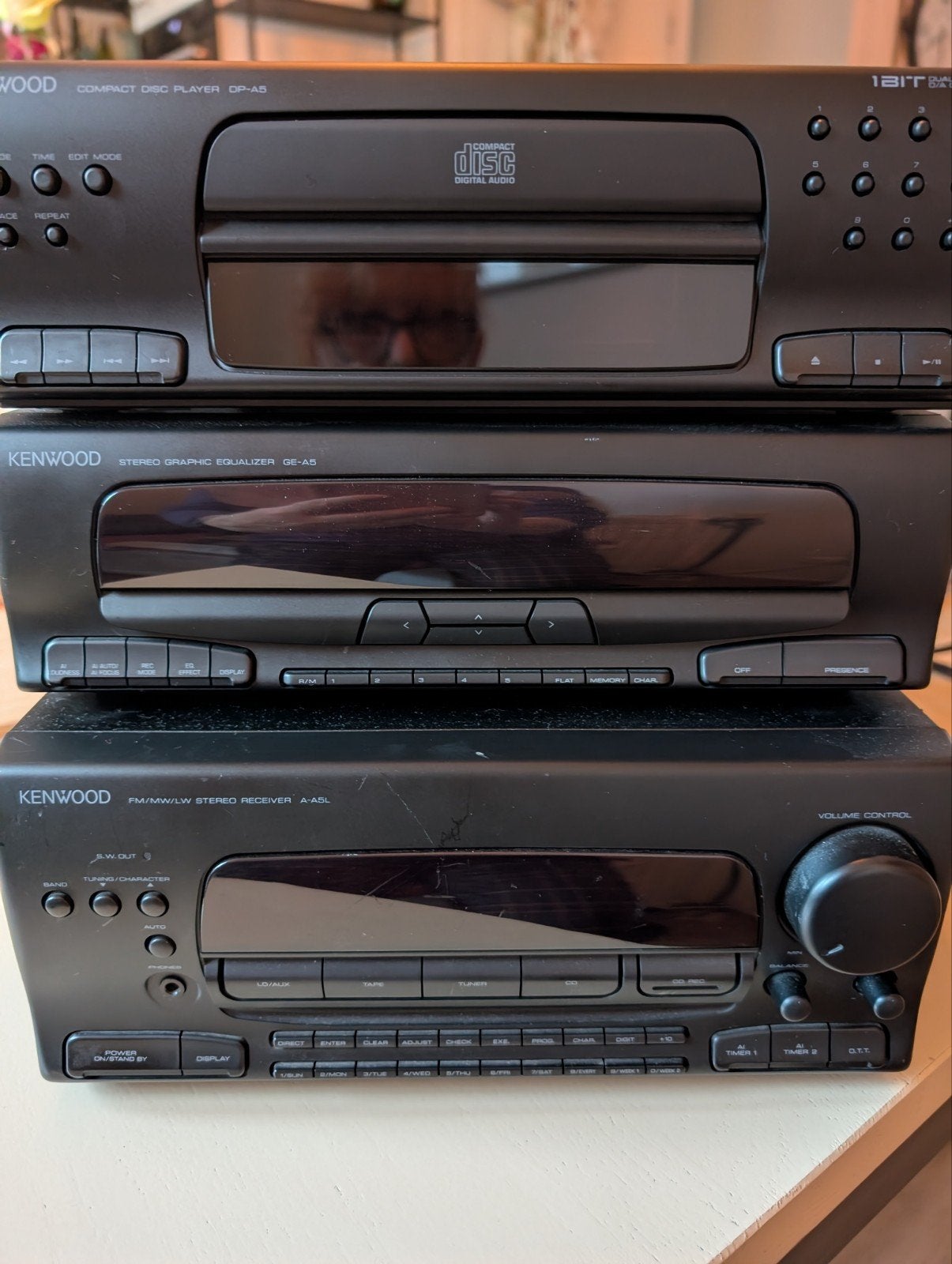 Kenwood Stereo midi set met cd speler en radio, Audio, Tv en Foto, Gebruikt, Cd-speler, Losse componenten, Ophalen