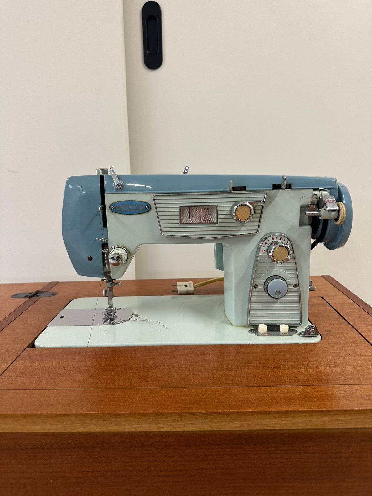 Maritza naaimachine vintage, Hobby en Vrije tijd, Naaimachines en Toebehoren, Ophalen, Gebruikt, Naaimachine, Overige merken