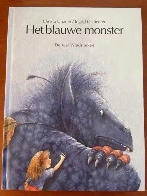 Het blauwe monster van Ingrid Oostheren, Boeken, Verzenden, Zo goed als nieuw, Fictie algemeen