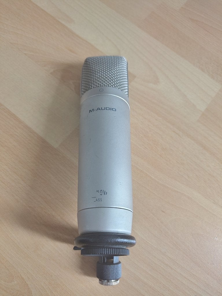 Condensator microfoon, Ophalen of Verzenden, Gebruikt, Studiomicrofoon