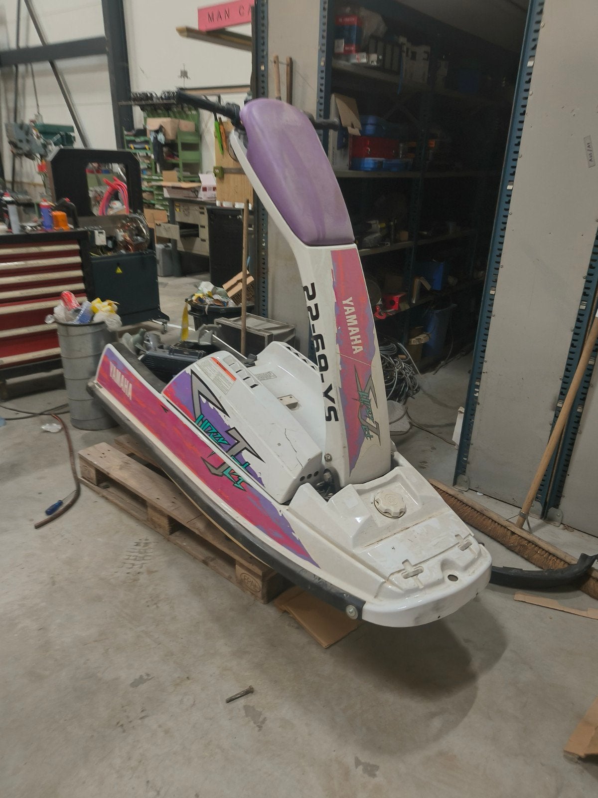 Yamaha Superjet 650, Watersport en Boten, Jetski's en Waterscooters, Ophalen of Verzenden, Gebruikt, Benzine, 70 tot 120 pk