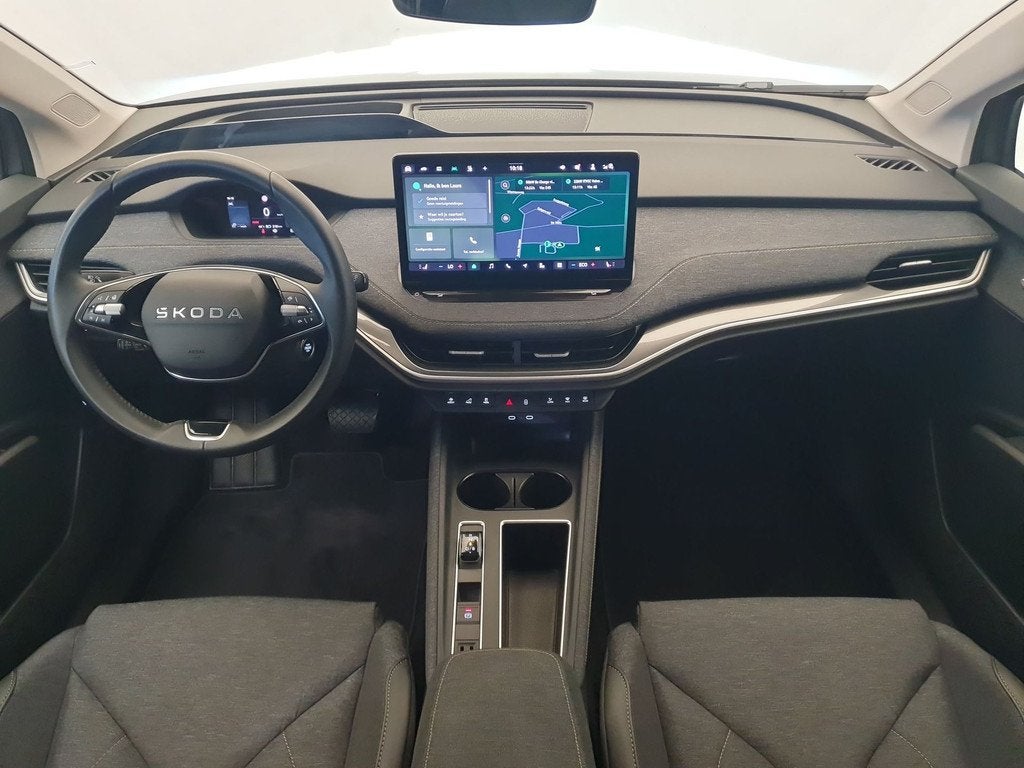 Skoda Elroq 85 Business Edition Matrix Led, 360 Camera, Cant, Auto's, Skoda, Automaat, 12 maanden, Zwart, Elroq