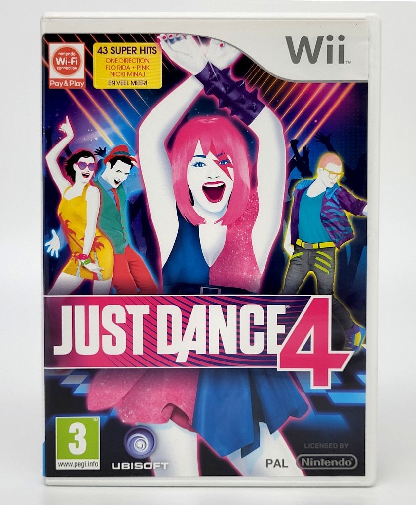 Just Dance 4 - Nintendo Wii - PAL HOL, Spelcomputers en Games, Games | Nintendo Wii, Muziek, Verzenden, Zo goed als nieuw, Nvt