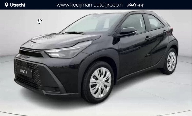 Toyota Aygo X Hybrid 115 play incl. €1500,- inruilpremie,