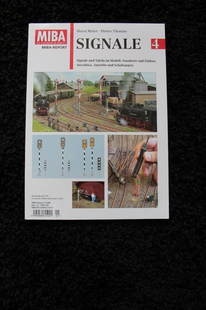 (MIBA) signale 4, Overige merken, Wisselstroom, Nieuw, Boek, Tijdschrift of Catalogus