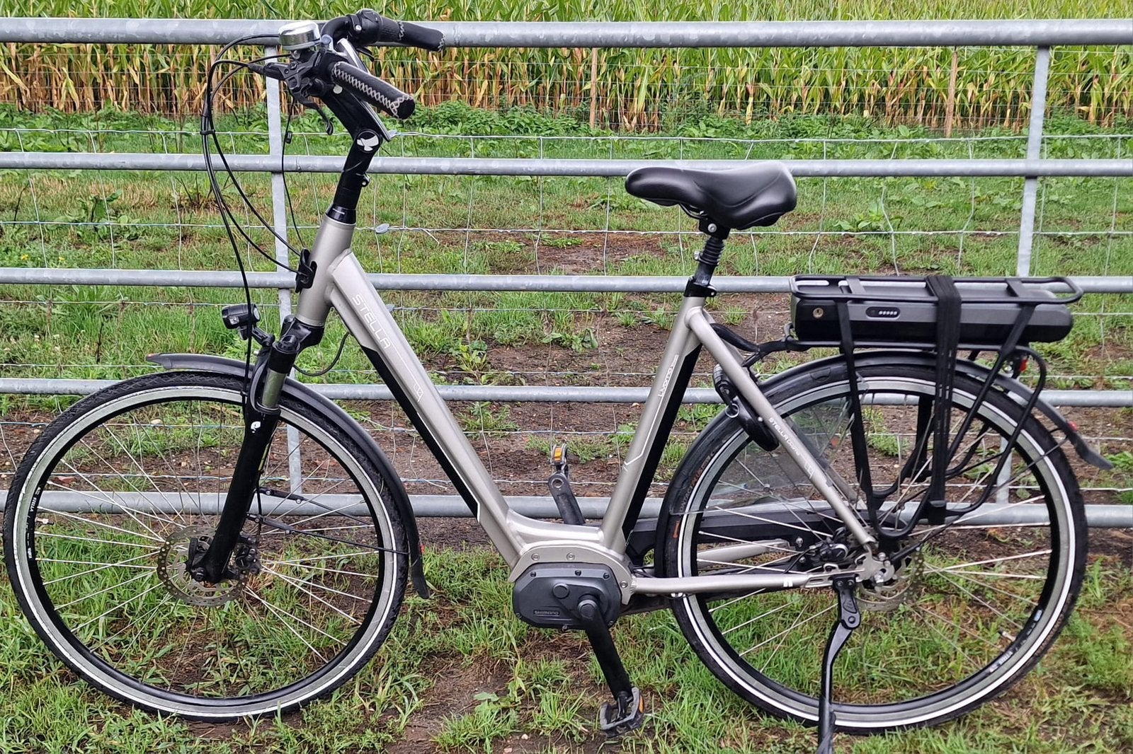 Stella Livorno shimano steps middenmotor, Zo goed als nieuw, 50 km per accu of meer, 55 tot 59 cm, Ophalen