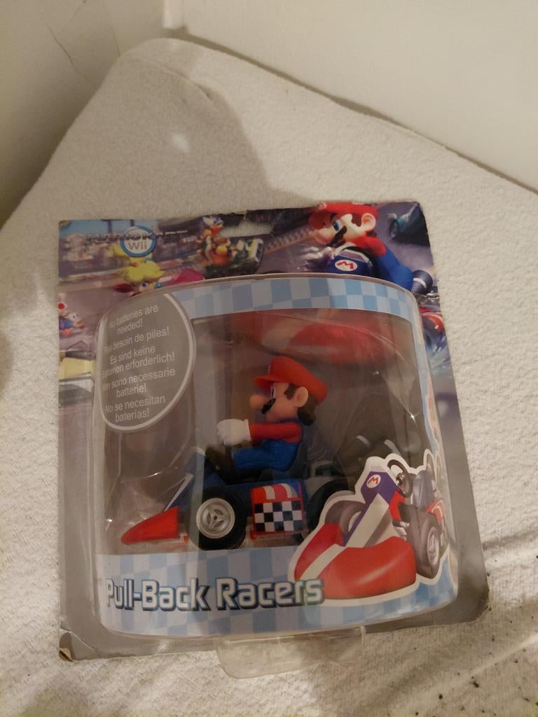 Mario Kart Pull-Back Racer - Nieuw in verpakking, Ophalen of Verzenden, Nieuw