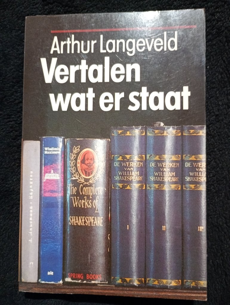 Arthur Langeveld, Vertalen wat er staat, Ophalen of Verzenden, Gelezen