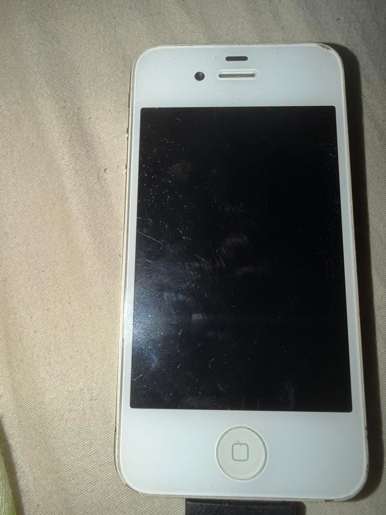 Apple iPhone 4S - Wit - 16GB - Gebruikt, Telecommunicatie, Mobiele telefoons | Apple iPhone, Gebruikt, 16 GB, Zonder abonnement
