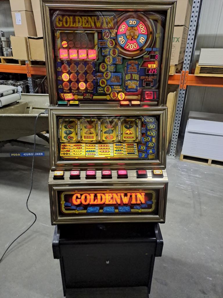 Golden Win Gokkast - Klassieke Kansspelautomaat, Verzamelen, Ophalen of Verzenden