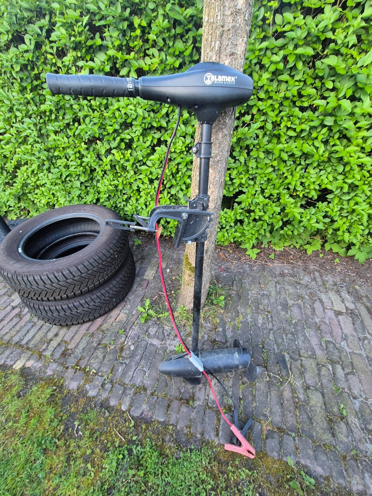 Talamex 58 LBS elektrische buitenboordmotor, Watersport en Boten, Ophalen