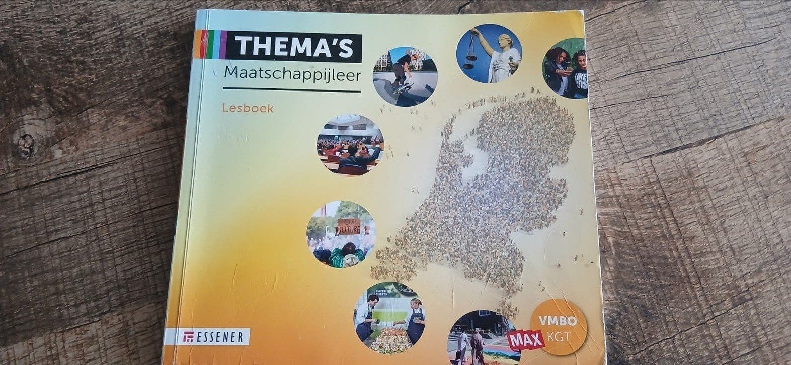 Thema's Maatschappijleer lesboek, Ophalen, Zo goed als nieuw, VMBO, Maatschappijleer