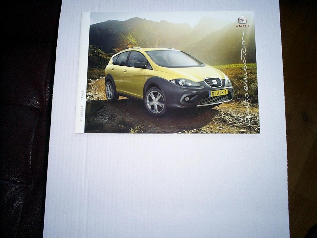 Seat Altea Freetrack 6 / 2008 28 pag., Ophalen of Verzenden, Zo goed als nieuw, Overige merken