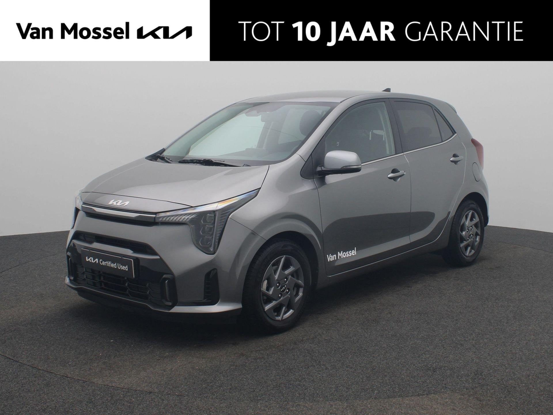 Kia Picanto 1.0 DPI DynamicPlusLine | LED | Navigatie | Airc, Auto's, Voorwielaandrijving, Dealer onderhouden, Stof, 63 pk