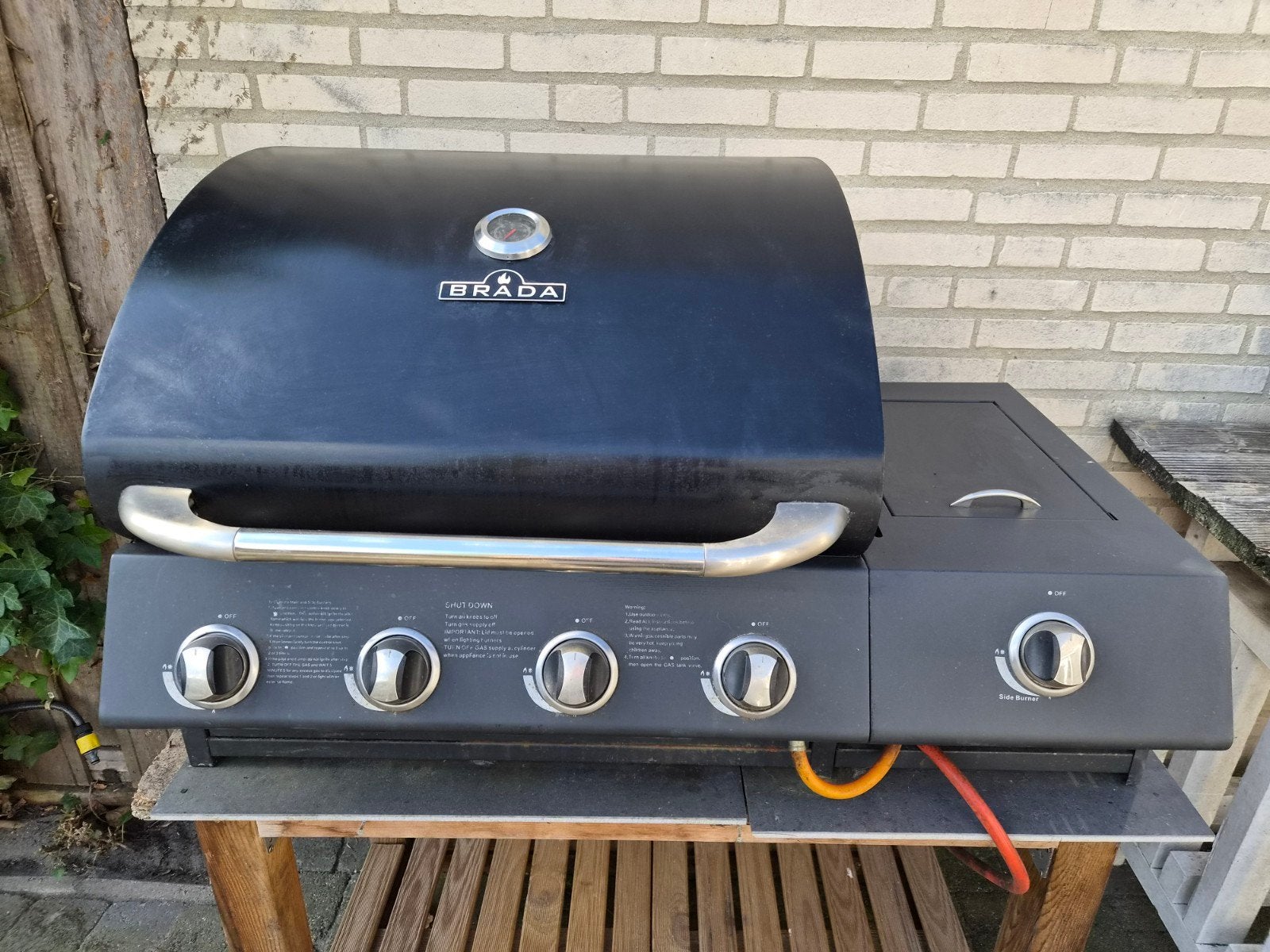 Te Koop: Brada barbecue, Ophalen, Gebruikt