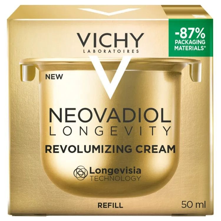 Vichy Neovadiol Longevity Dagcreme Navulling 50 ML, Verzenden, Nieuw, Gehele gezicht, Verzorging