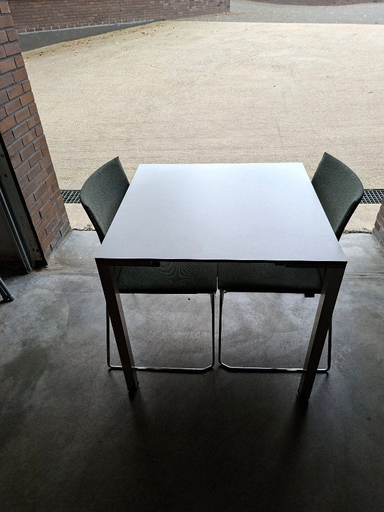 Tafel met 2 stoelen, Ophalen, Gebruikt, 50 tot 100 cm, Tot twee personen