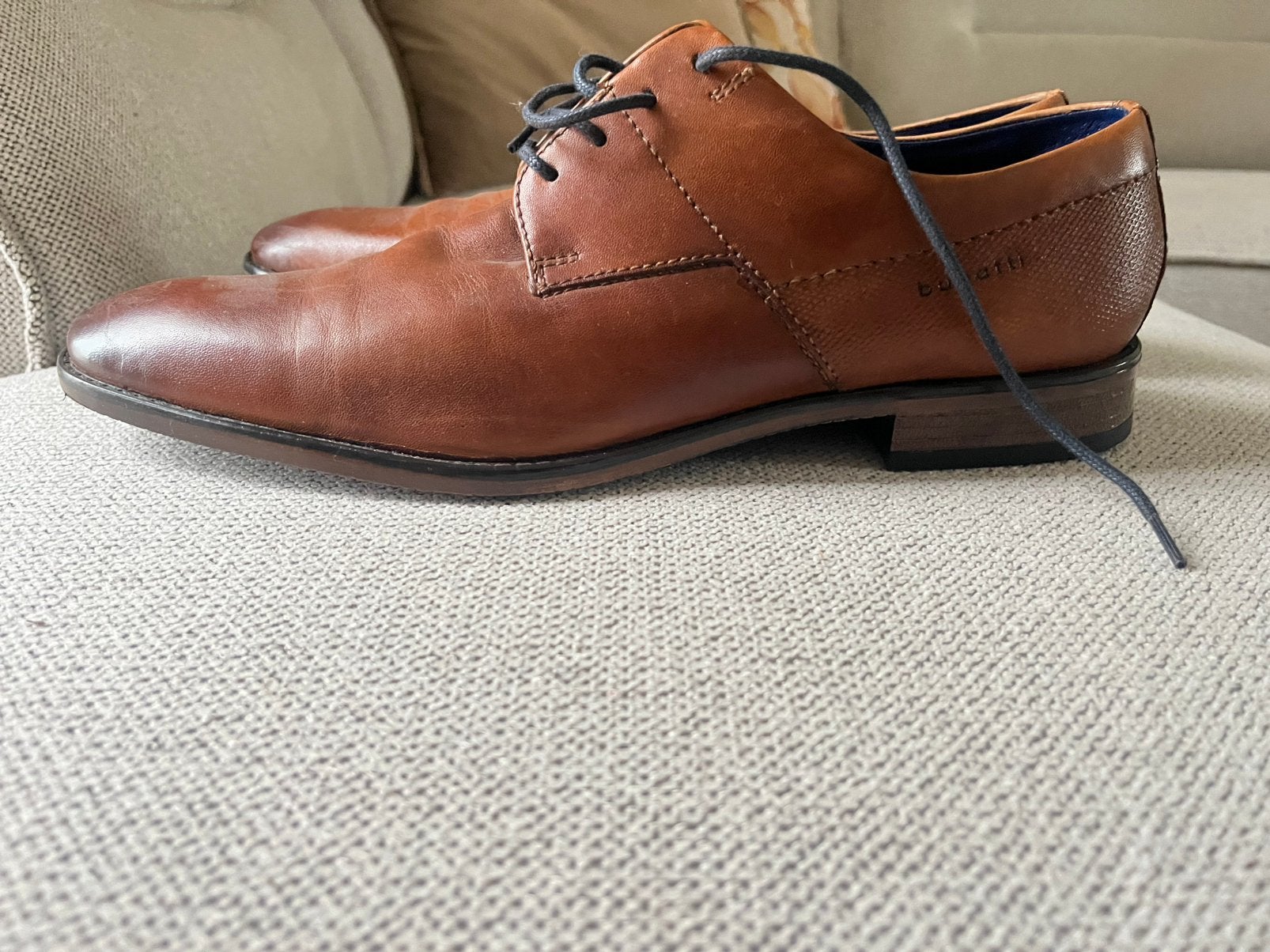 Bugatti, nette heren schoenen. Maat 46., Kleding | Heren, Schoenen, Ophalen of Verzenden, Zo goed als nieuw, Bruin
