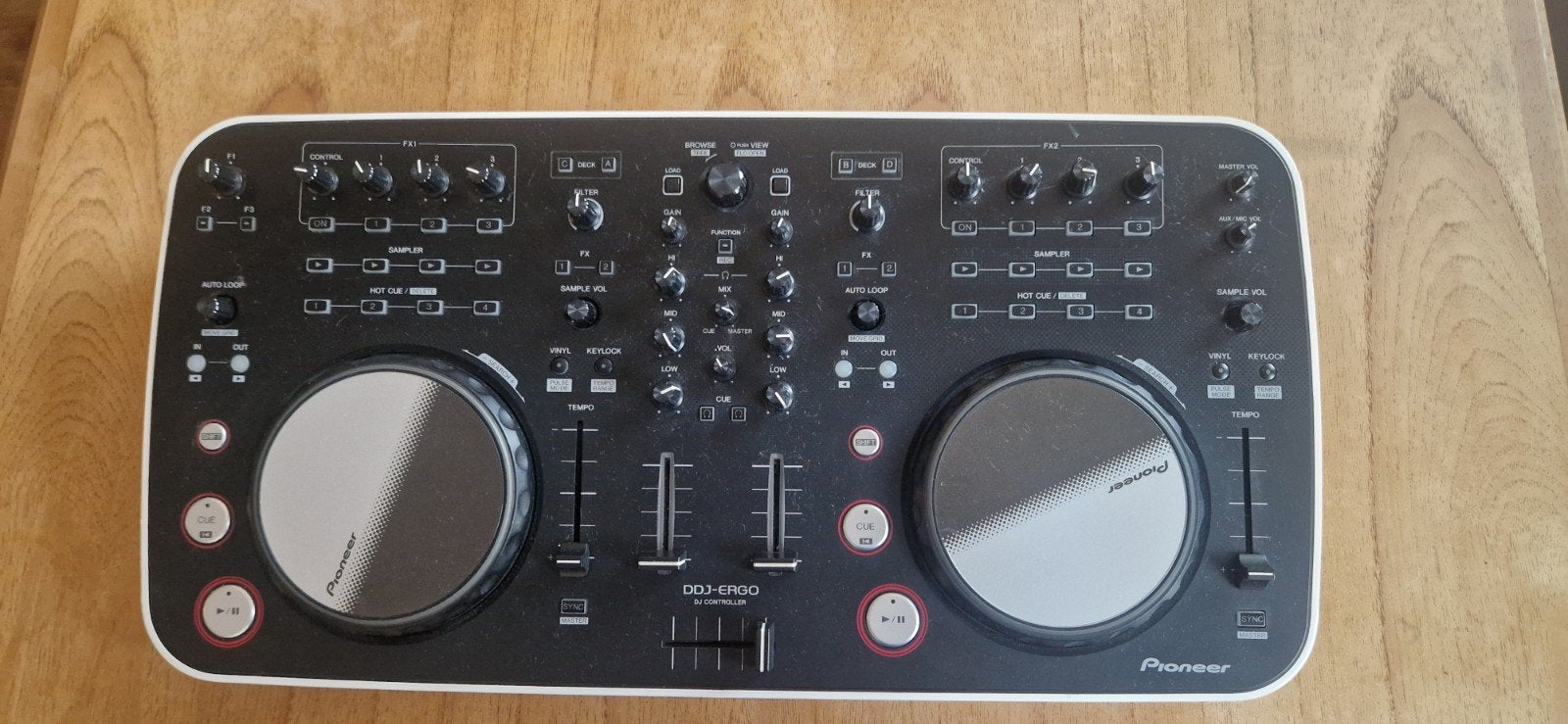 Pioneer DDJ-ERGO-V DJ Controller met Flightcase, Ophalen, Gebruikt, Dj-set, Pioneer