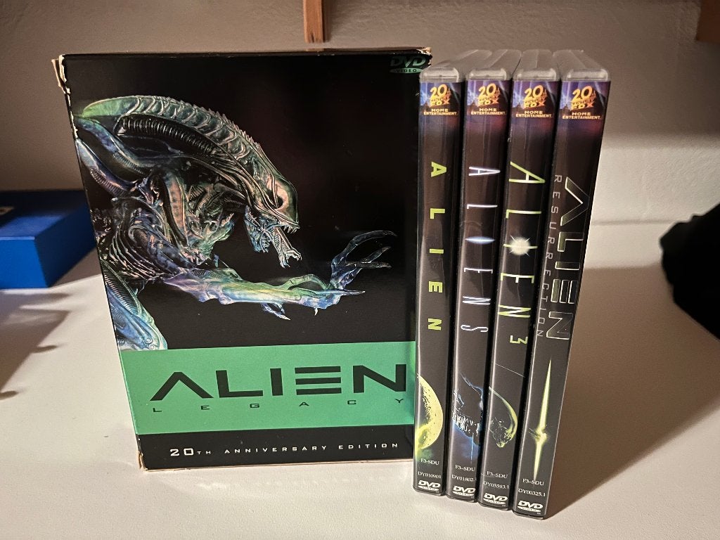 Alien Legacy 20th Anniversary Collection DVD boxset (NL), Vanaf 16 jaar, Nederlands, Speciale editie, Ophalen of Verzenden