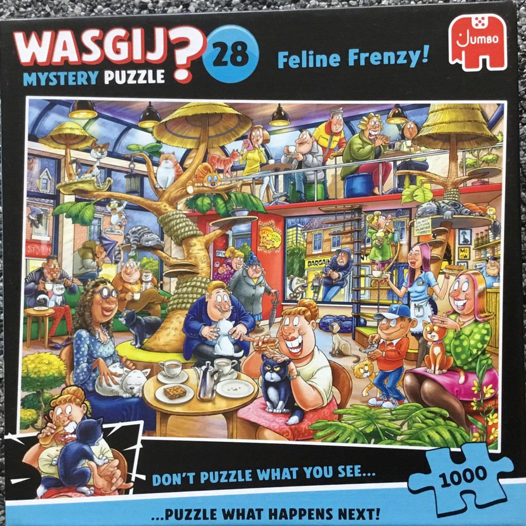 Wasgij puzzel Mystery nr.28, Ophalen of Verzenden, 500 t/m 1500 stukjes, Zo goed als nieuw