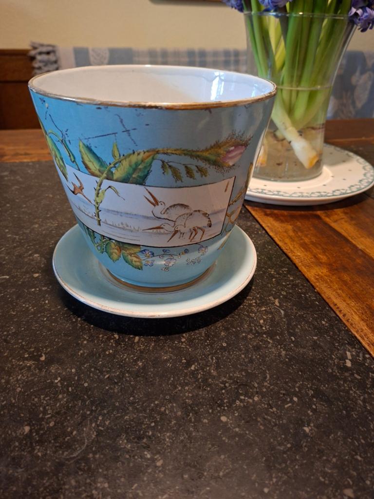 Te  koop  bloempot  petrus regout  Limburg, Ophalen of Verzenden