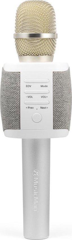 Karaoke Microfoon - Technaxx BT-X44 - Draadloos - Grijs/Goud, Brouwer 1, 5521DK Eersel, Nederland, Nieuw, Ophalen of Verzenden