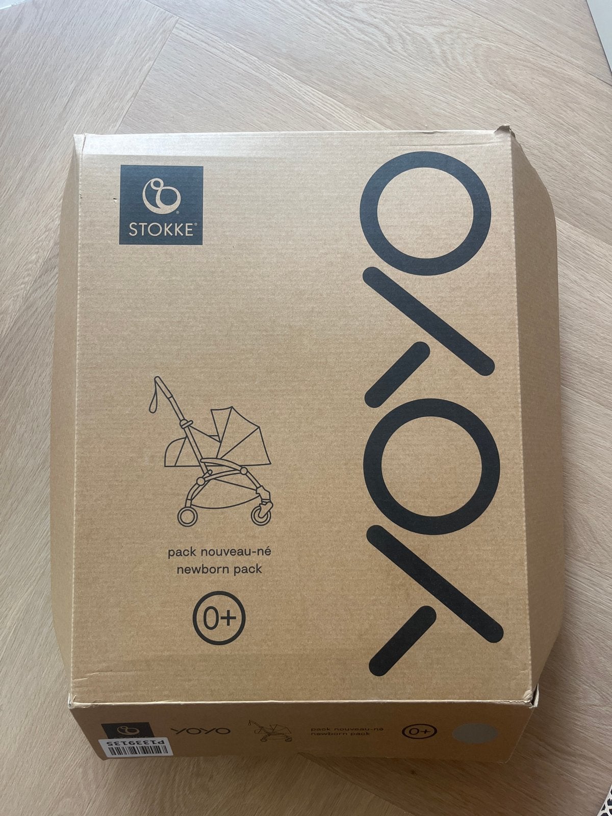Stokke YOYO Newborn Pack 0+ Beige -  in doos, Gebruikt, Met reiswieg, Ophalen, Kinderwagen