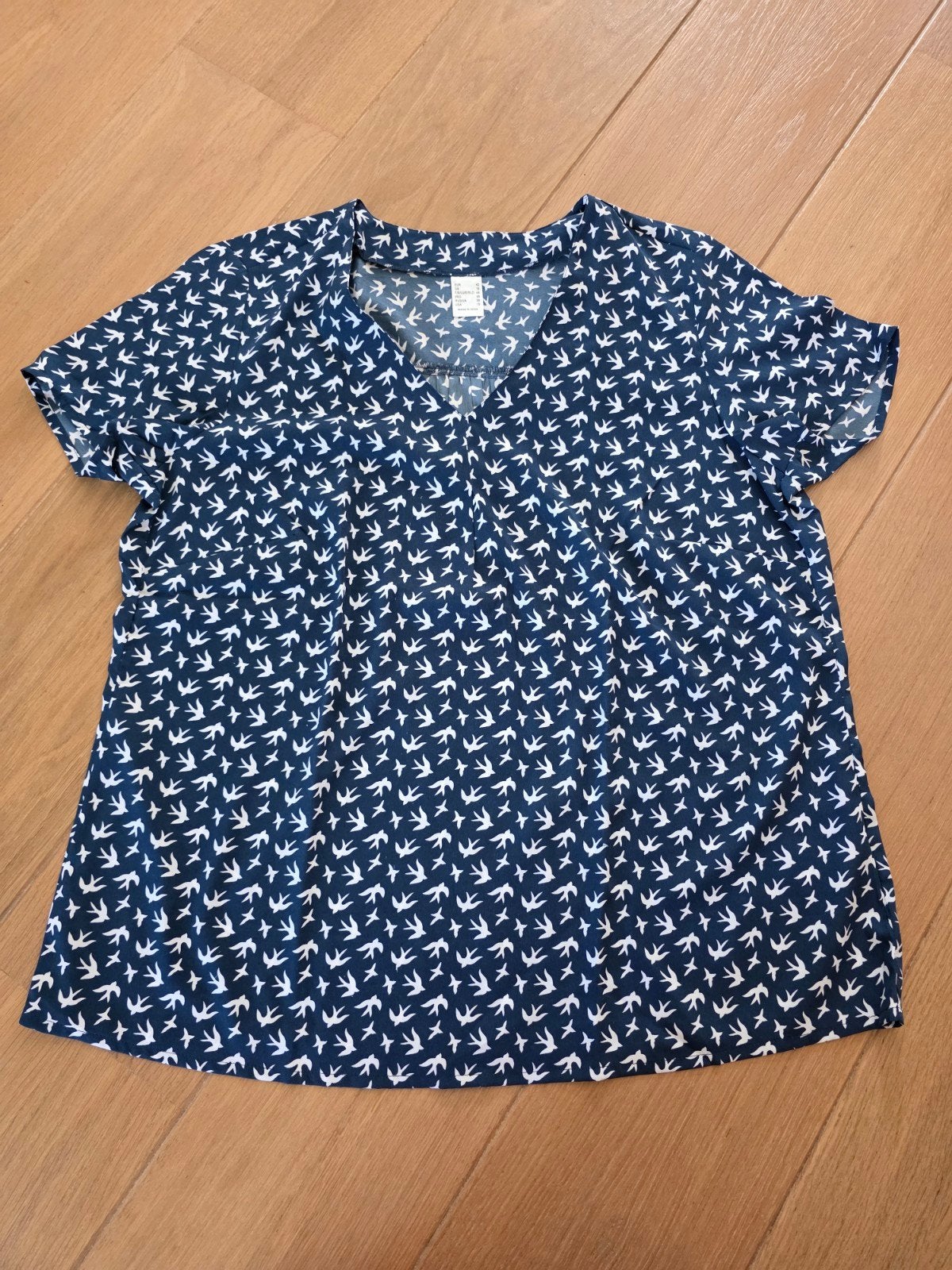 Blauw/witte top, Atelier, maat 42, Atelier, Blauw, Maat 42/44 (L), Nieuw