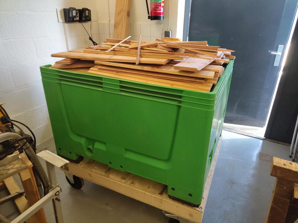 Douglas afvalhout, onbehandeld, haardhout, stookhout, Ophalen, Plank, 50 mm of meer, Minder dan 200 cm