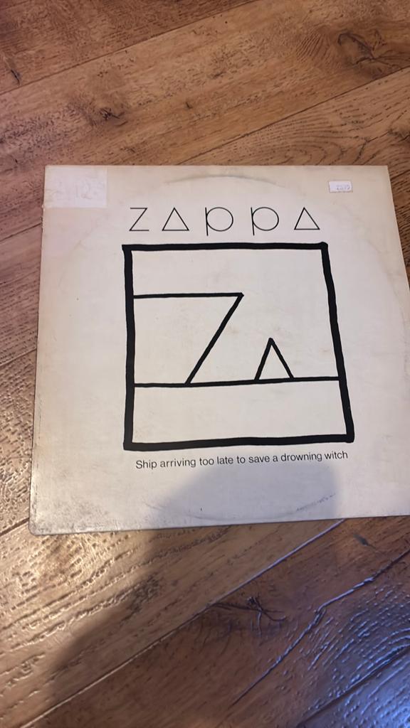 Zappa ‎– Ship Arriving Too Late To Save A Drowning Witch, Progressive, Gebruikt, 1980 - 1989, Ophalen of Verzenden