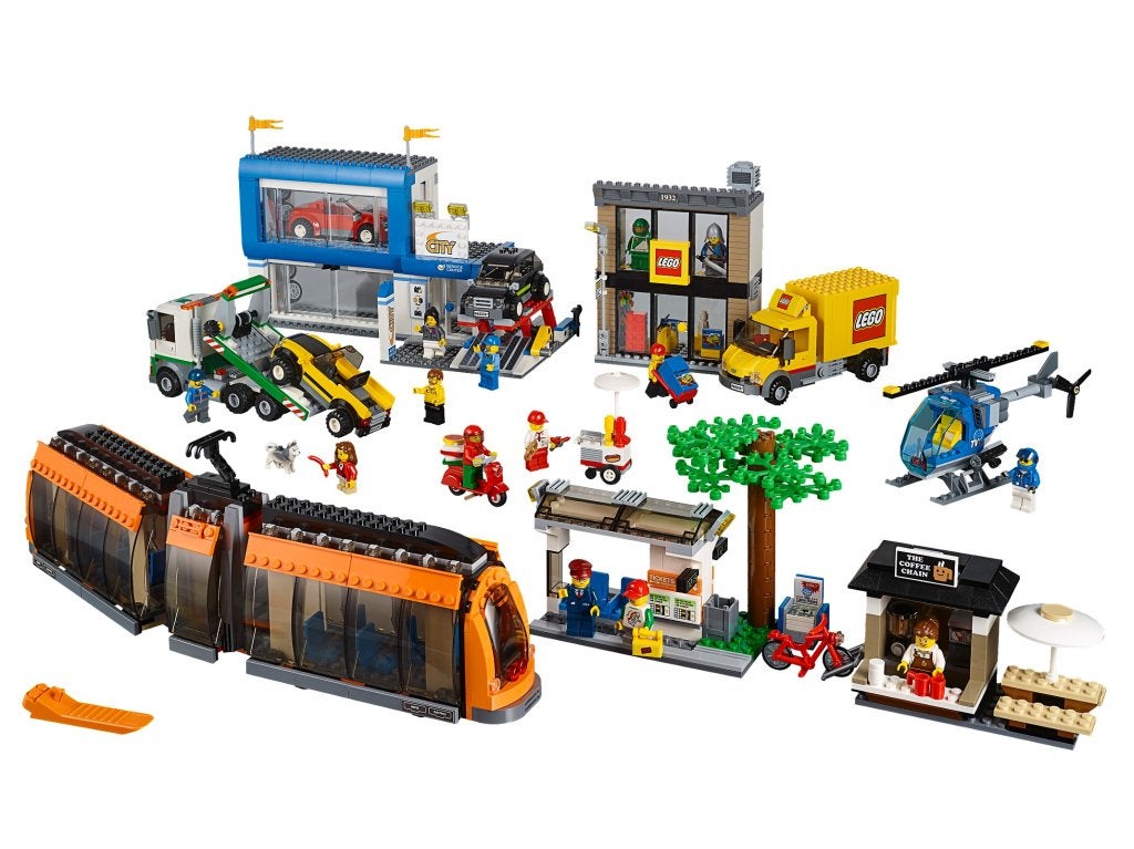LEGO City Stadsplein 60097, Niet ingevuld, Niet ingevuld, Niet ingevuld