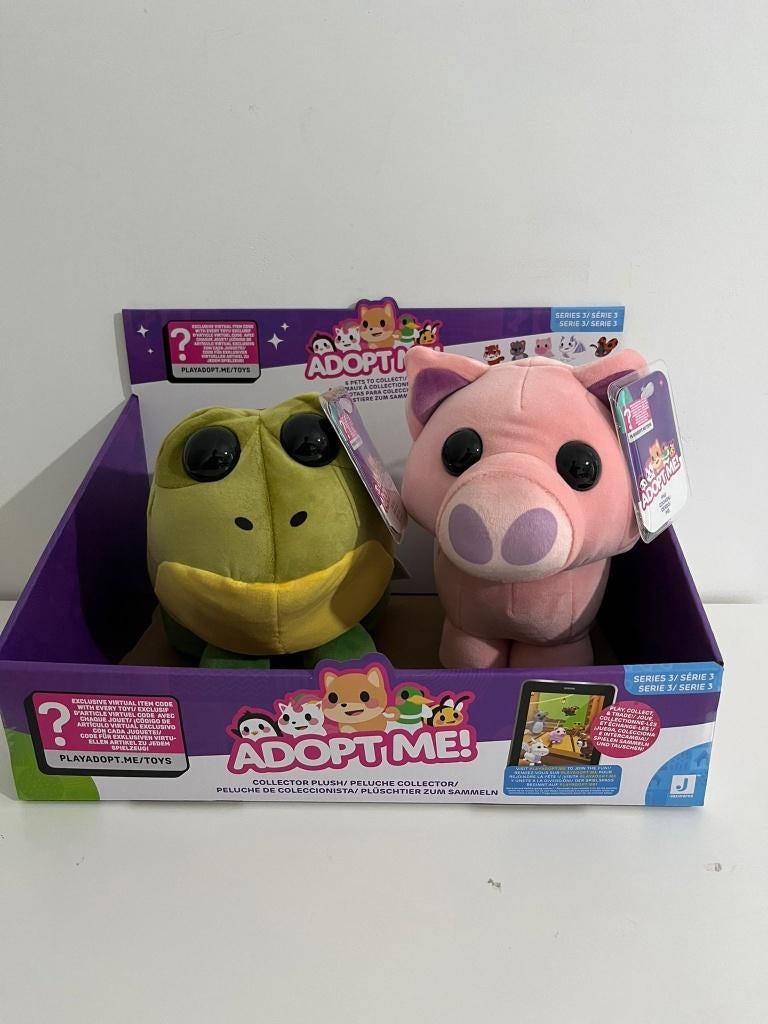 2x adopt me collector pluche 20cm, Kinderen en Baby's, Speelgoed | Knuffels en Pluche, Nieuw, Overige typen, Ophalen of Verzenden
