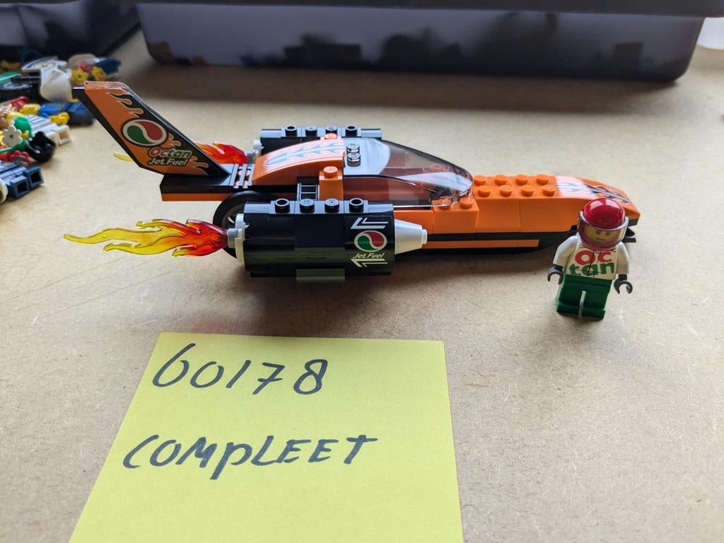 Lego city set 60178 speed record car, Ophalen of Verzenden, Zo goed als nieuw