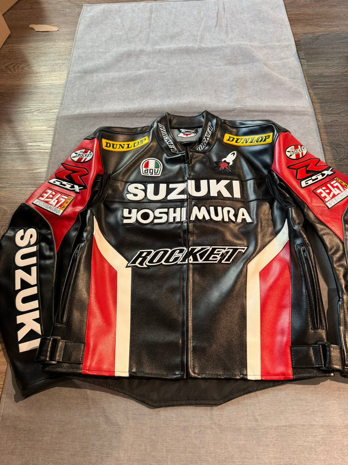 Suzuki Yoshimura Motorjas (Maat M) Vintage zwart, Motoren, Kleding | Motorkleding, Ophalen of Verzenden, Nieuw met kaartje, Dames
