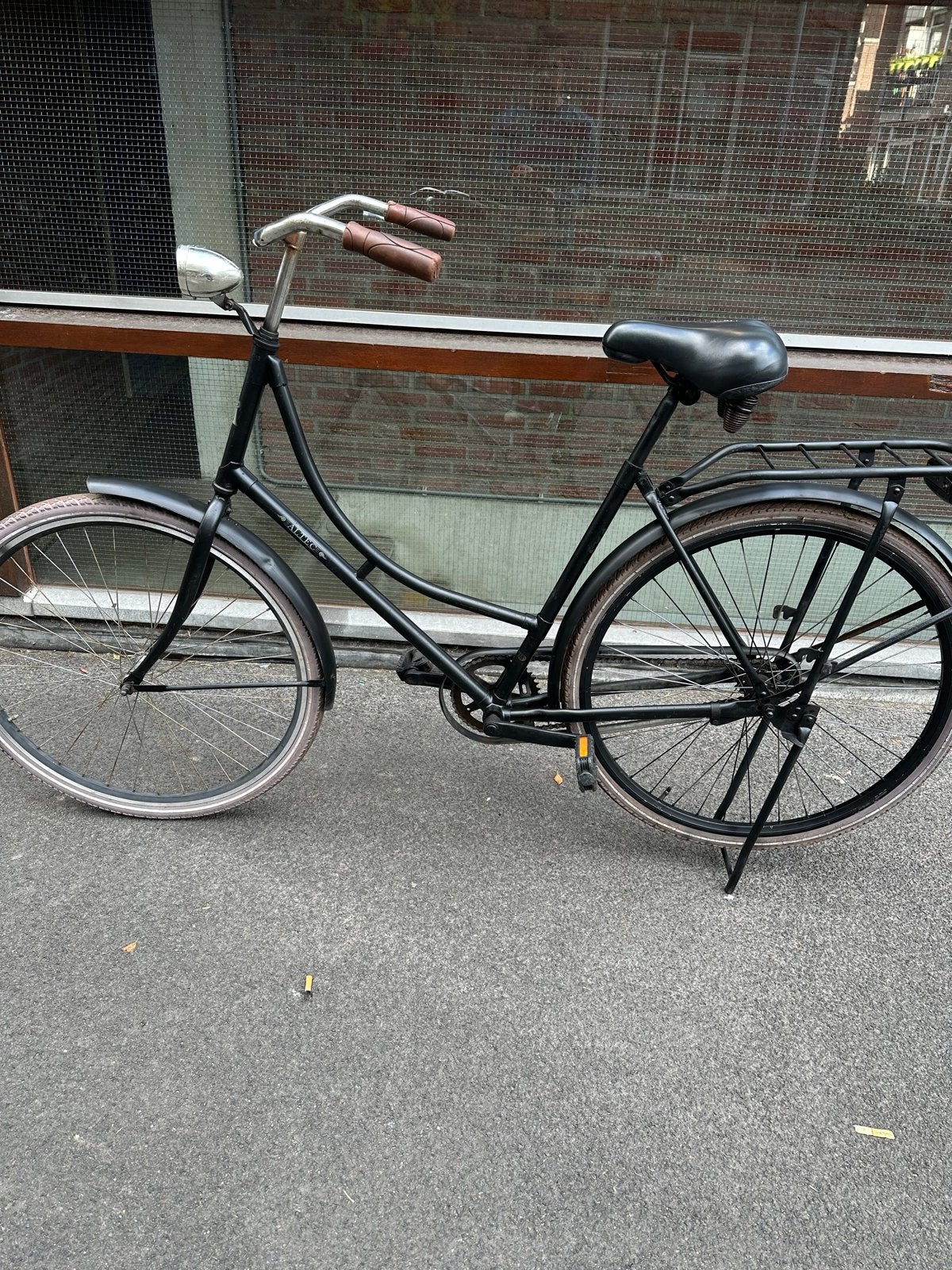 Altec Damesfiets Zwart - Zo goed als nieuw, Terugtraprem, Zo goed als nieuw, Ophalen, Overige merken