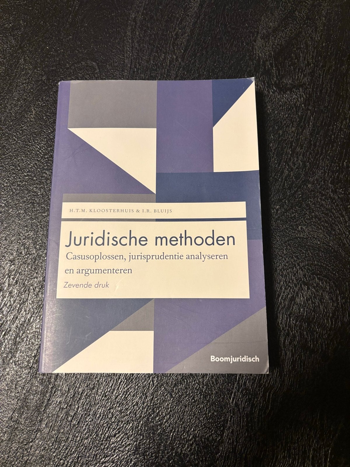 Juridische methoden - Casusoplossen, jurisprudentie, Boeken, Ophalen of Verzenden, Gamma, Zo goed als nieuw, HBO