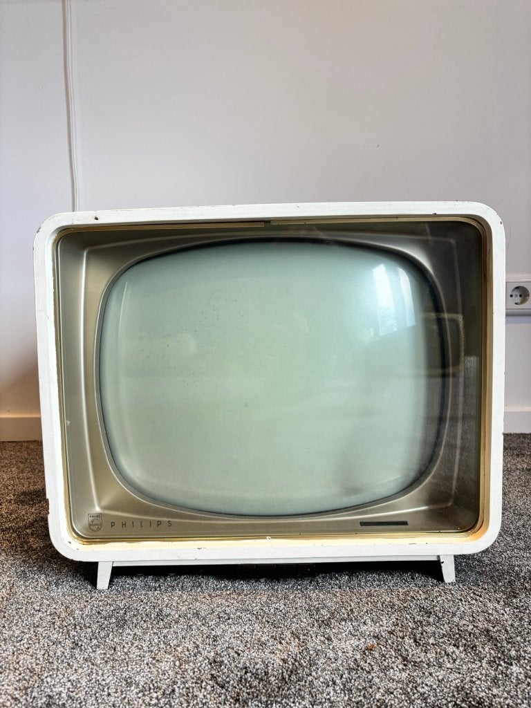 Vintage Philips 17TX291A/08 televisie, Antiek en Kunst, Antiek | Tv's en Audio, Ophalen