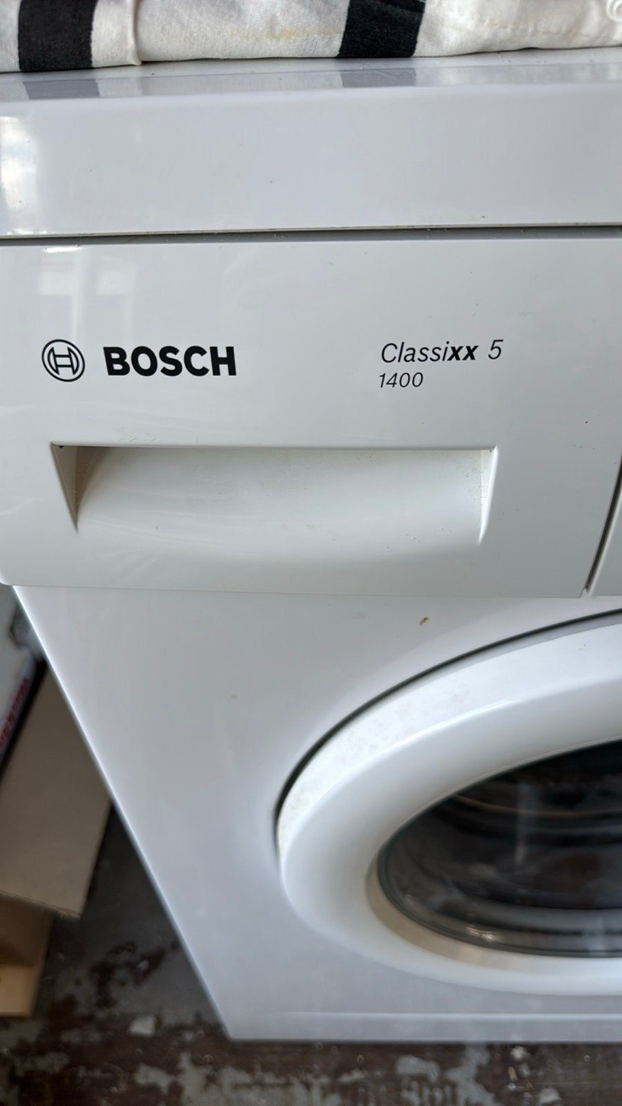 Bosch Classixx 5 Wasmachine - 1400 toeren, Ophalen, Gebruikt, Voorlader, 85 tot 90 cm