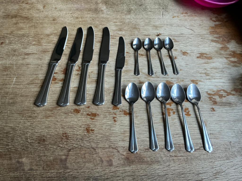 Ikea Svit vintge bestek, Ophalen of Verzenden, Gebruikt, Rvs of Chroom, Los bestek