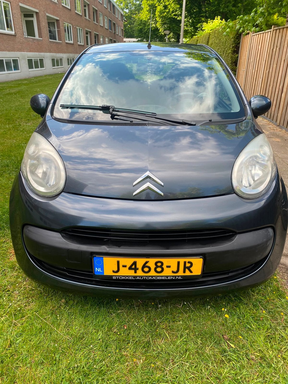 Citroën C1 1.0 5-DRS 2006 Grijs, Auto's, Voorwielaandrijving, 4 stoelen, C1, 68 pk