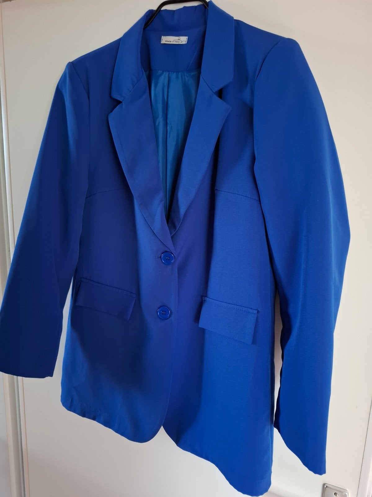 Dames blazer/colbert, Ophalen of Verzenden, Zo goed als nieuw, Maat 38/40 (M), Blauw