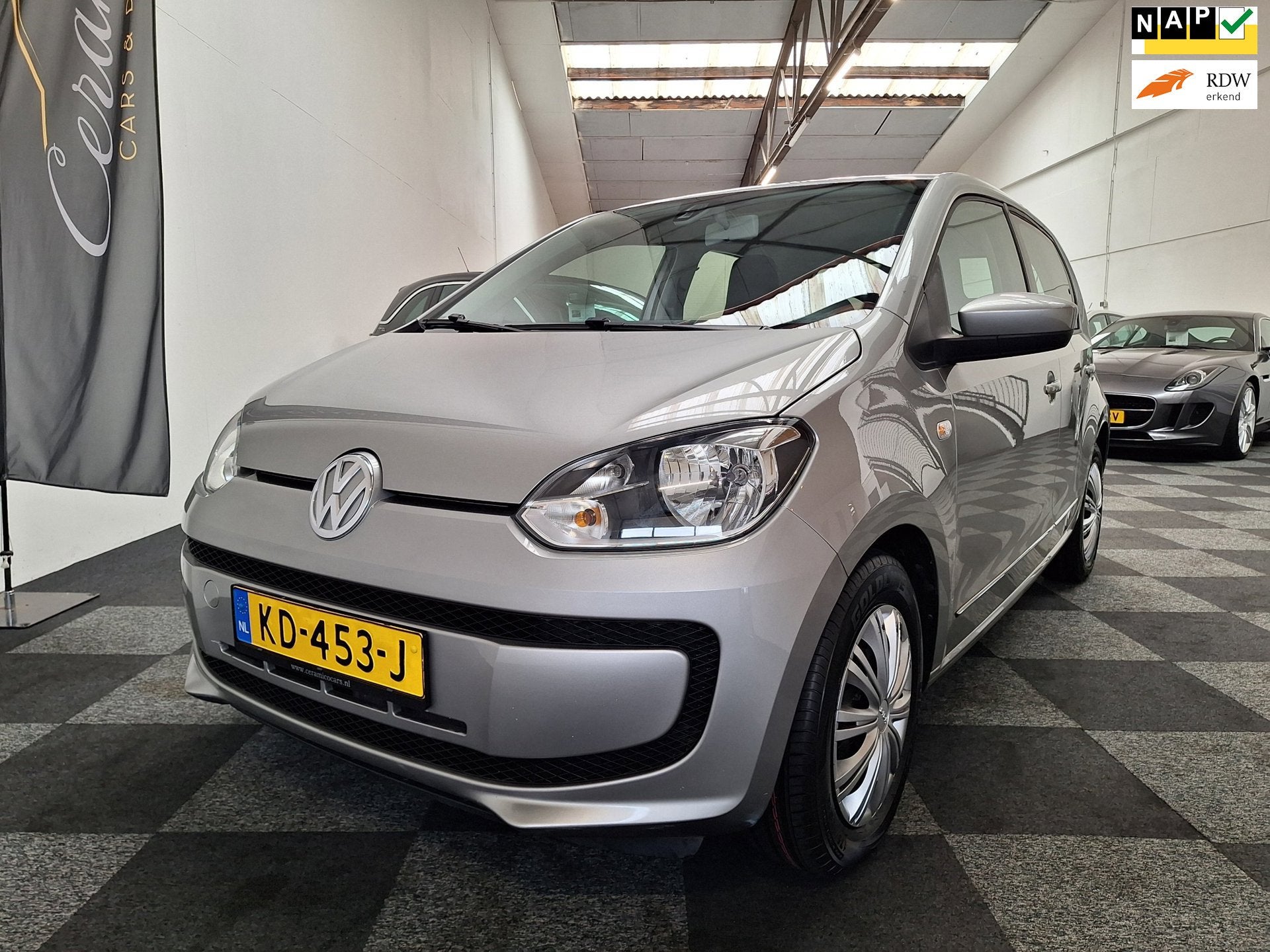 Volkswagen Up! BlueMotion 1e Eigenaar. 75.000 km NAP., Auto's, Volkswagen, Voorwielaandrijving, Dealer onderhouden, Stof, Gebruikt