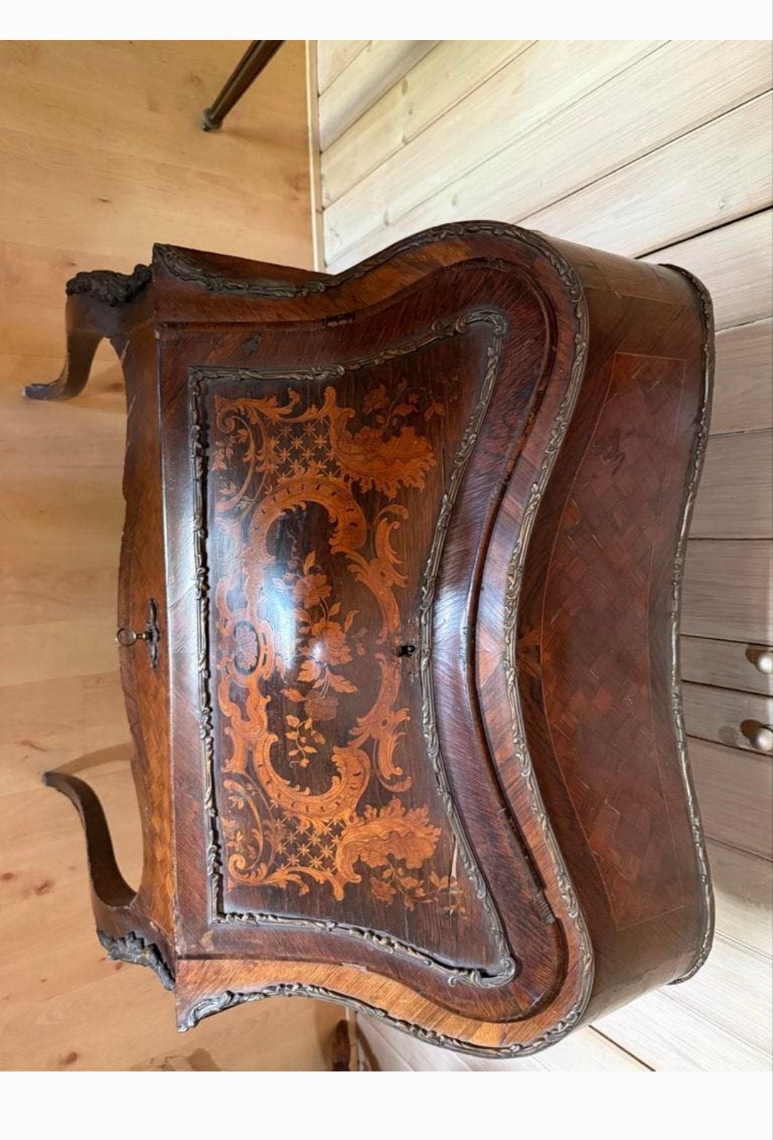 Antiek Cilinderbureau - Sierlijke Franse Stijl, Ophalen