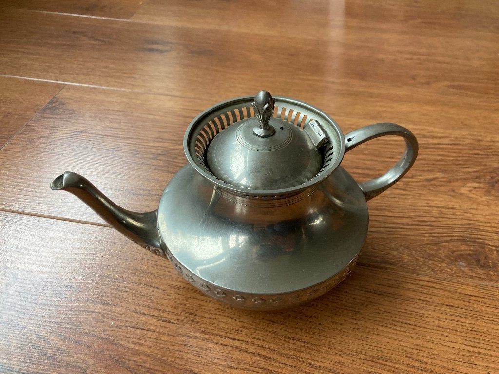 Coen Kurz & Co Nederlandse Jugendstil theepot 1698 2 1/2, Antiek en Kunst, Ophalen of Verzenden