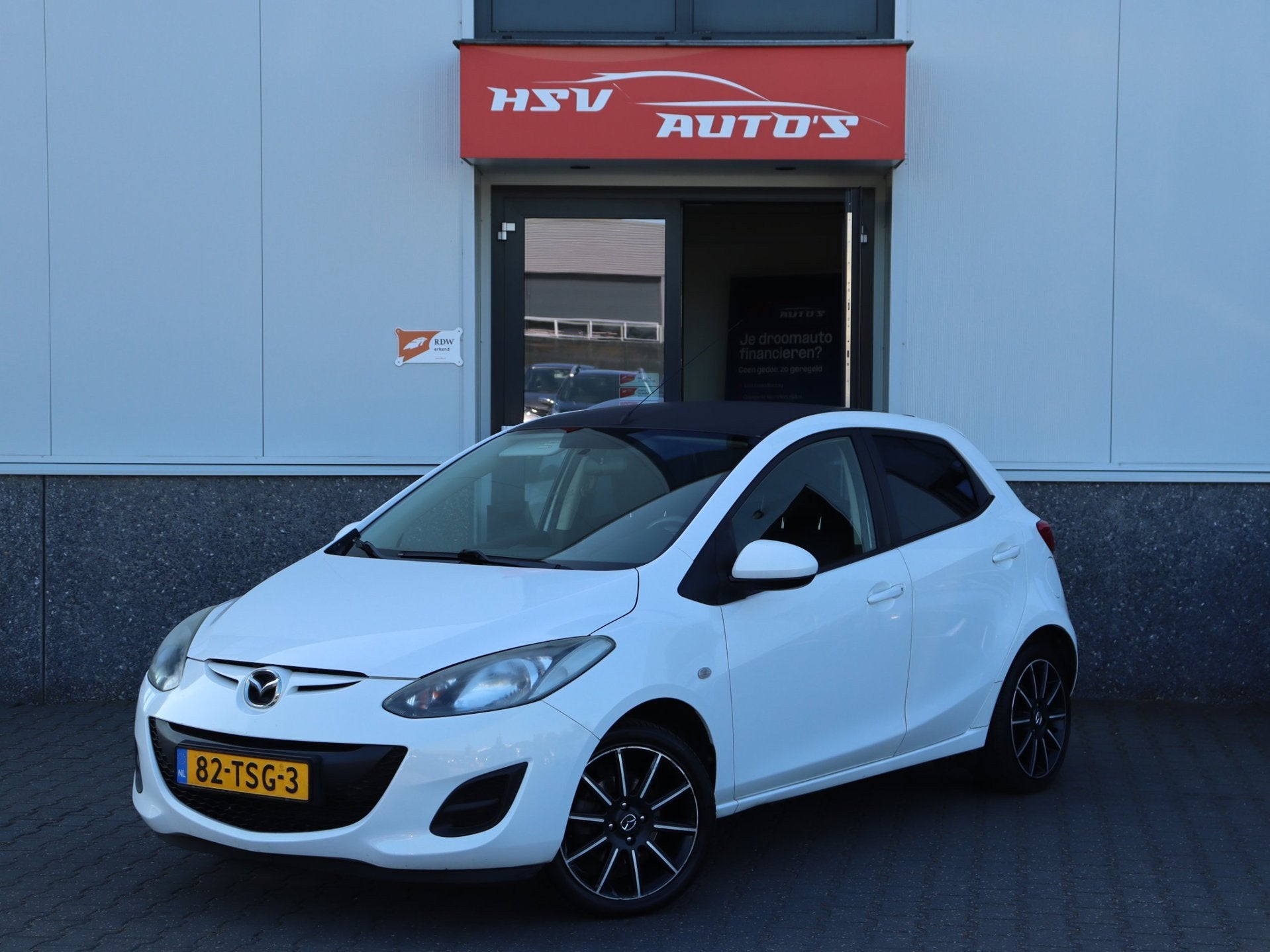 Mazda 2 1.3 BIFUEL Cool airco LM 4-deurs *161.000km*, Auto's, Voorwielaandrijving, Euro 5, Gebruikt, 31 €/maand