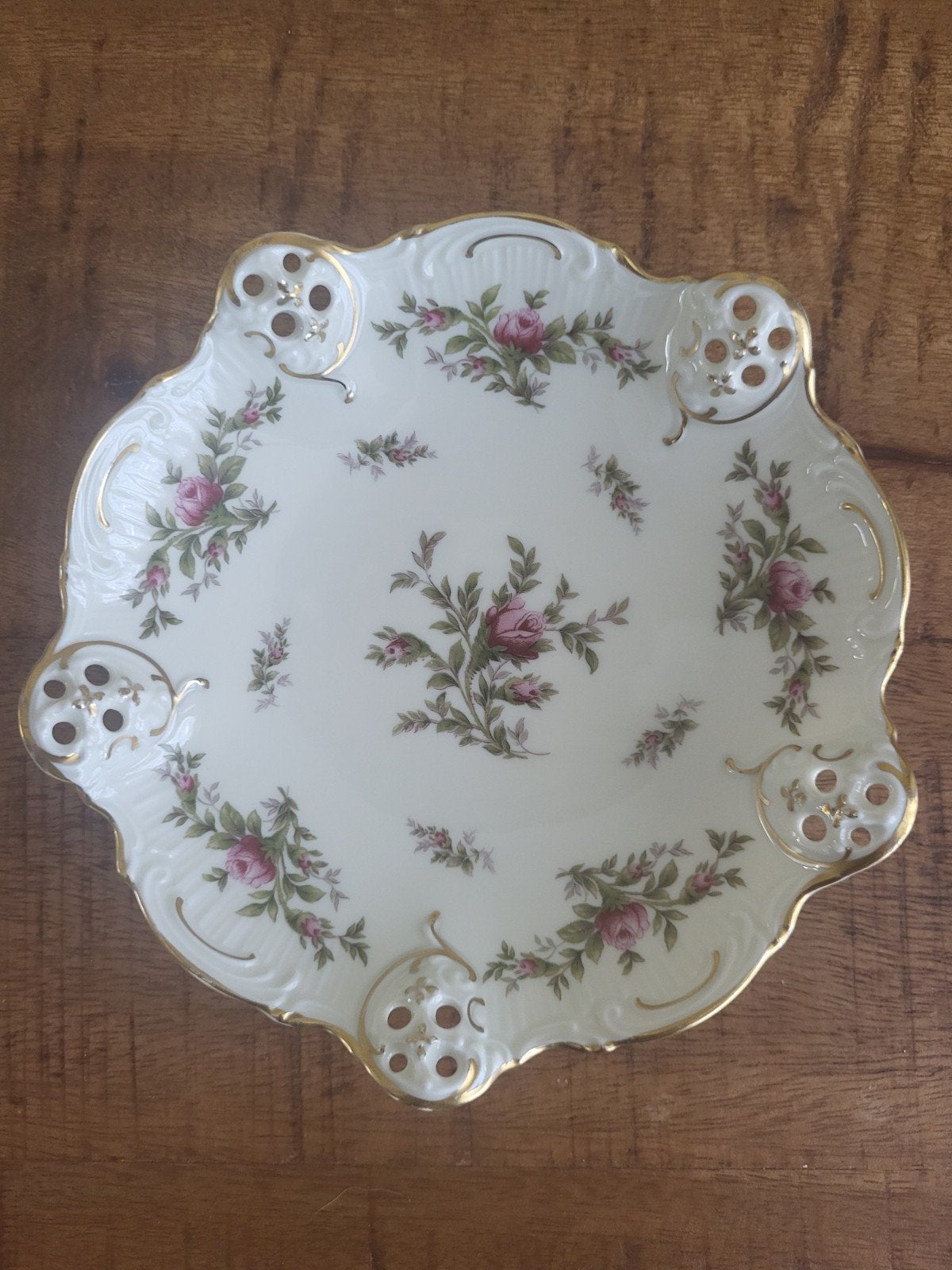 Rosenthal Moliere Moosrose 2984 Porseleinen Schaal, Ophalen of Verzenden